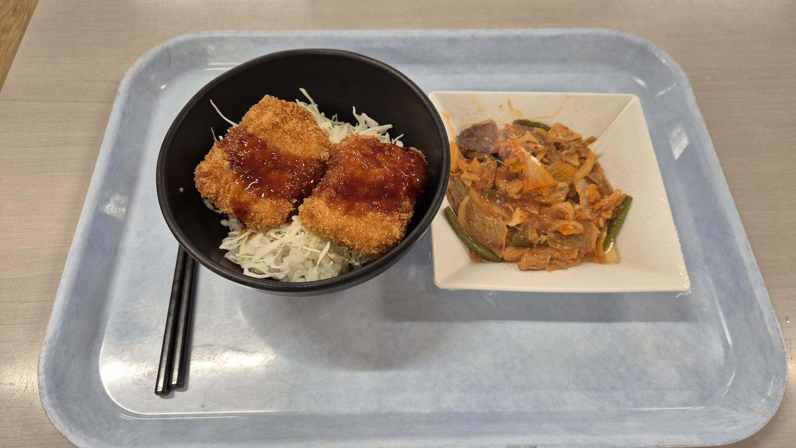 홋카이도대학에서 식사